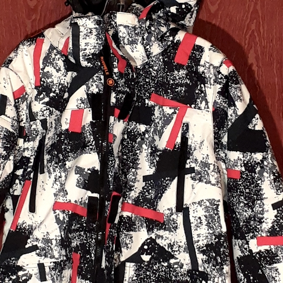 RIVIYELE Snow Ski Jacket Winter Outdoor Sport Windproof Rain Sz Small NWT - Picture 6 of 14